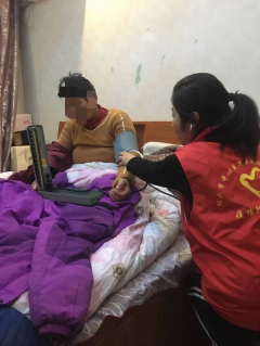 第二党小组志愿服务（入户健康指导）