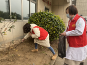 第四党小组志愿活动（环境卫生清理）