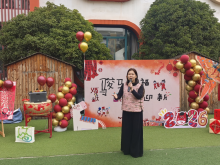 童趣逛庙会 萌娃贺新春