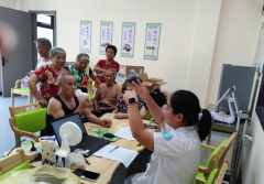 东昌居民肺活量检测志愿活动