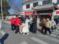 东昌社区开展古镇值勤志愿活动