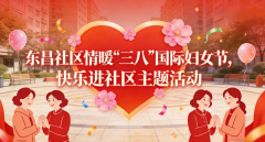 情暖“三八”国际妇女节，快乐进社区志愿活动