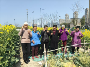 东昌社区开展走进春天里志愿服务活动