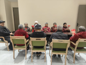 东昌嘉苑老人集体生日月志愿服务活动