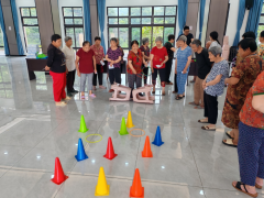 “全民健身大作战，东昌活力满格冲”趣味赛志愿活动