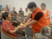 大山西村乐龄中心月饼制作志愿活动