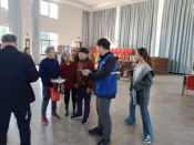 大山西村垃圾分类宣传志愿活动