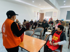 大山西村垃圾分类宣传讲座