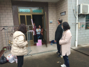 对村隔离人员提供志愿服务