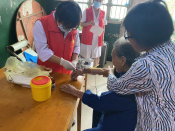 关爱村民健康志愿活动