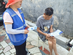 五联村开展预防电信诈骗志愿宣传活动