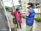 五联村开展禁止秸秆焚烧志愿宣传活动