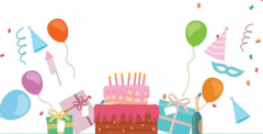 为村内高龄老人送上生日祝福
