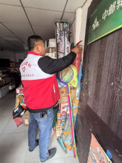 五联村开展消防安全检查工作