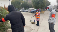 湖塘街道文明城市志愿劝导行动