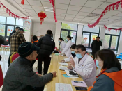 第七医院为湖塘养老院老人免费上门检查