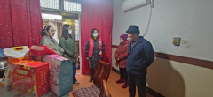陶里居困难人员慰问志愿活动