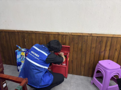 浪琴社区消防安全宣传志愿活动