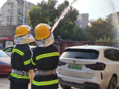 浪琴社区消防安全宣传志愿活动