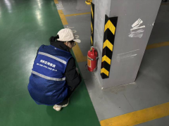 浪琴社区消防安全夜间巡查志愿活动