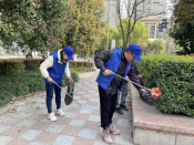 “浙江有礼 柯桥有爱”文明市容整治志愿服务活动