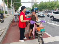 文明礼让，安全回家志愿活动