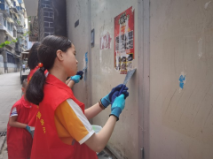清除小广告志愿活动