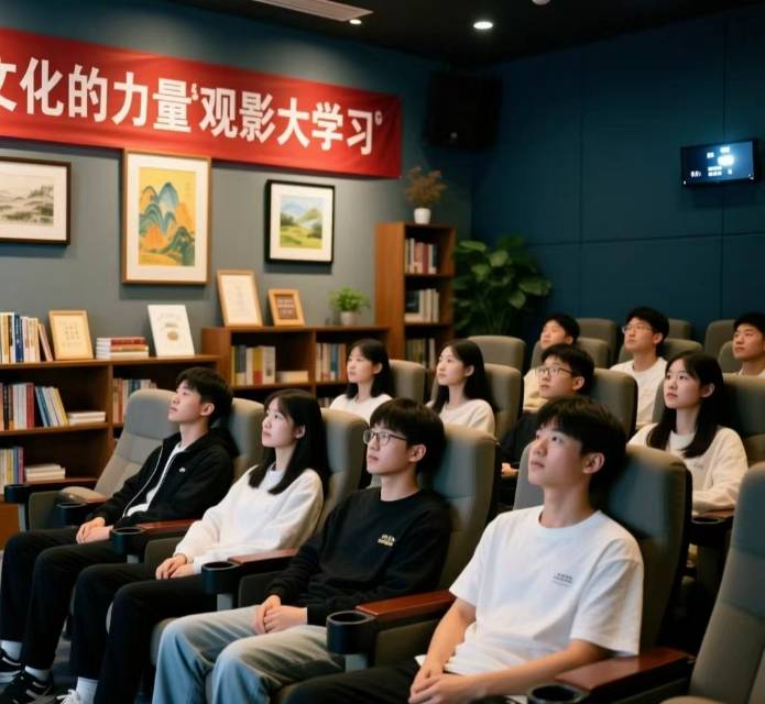 上谢桥社区“文化的力量”青年观影大学习