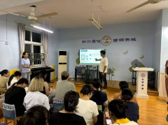 上谢桥社区“人人讲安全 个个会应急”消防知识讲座