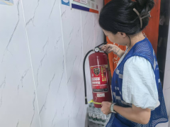 管墅社区开展消防安全检查