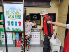 小赭村开展垃圾分类志愿服务活动