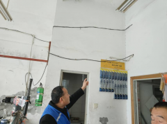 小赭村开展消防安全检查