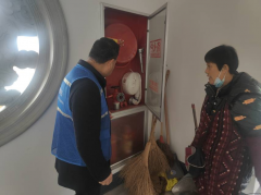 小赭村开展消防安全检查