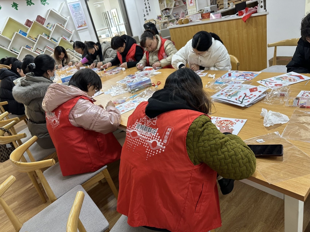 腊八纽扣画diy