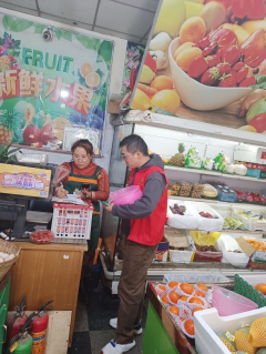 柯福社区开展反诈宣传志愿活动