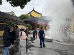 民间信仰消防演练