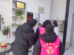 江桥社区开展出租房消防安全检查志愿活动