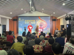 杨汛桥街道江桥社区进行戏曲表演文艺演出志愿服务