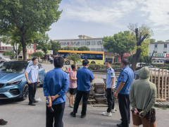 杨汛桥街道江桥社区开展平安法治宣传志愿活动