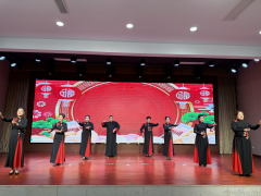 文艺志愿者们在湖安村志愿文化活动