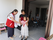 童家塔村五水共治宣传志愿服务活动