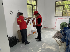 营口村消防安全检查志愿活动