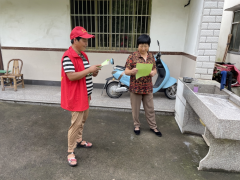 营口村迎亚运发倡仪书志愿活动