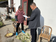 营口村开展反诈宣传志愿活动