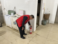 营口村开展消防安全志愿服务活动