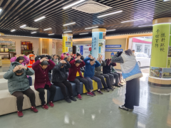 “防震减灾守护夕阳”安全宣讲演练活动