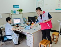 九鼎村开展夏季防暑志愿活动