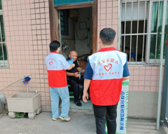 九鼎村开展反诈宣传志愿活动