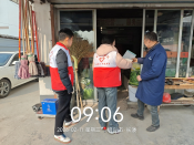 九鼎村开展食品安全志愿活动