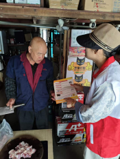 九鼎村开展垃圾分类志愿活动